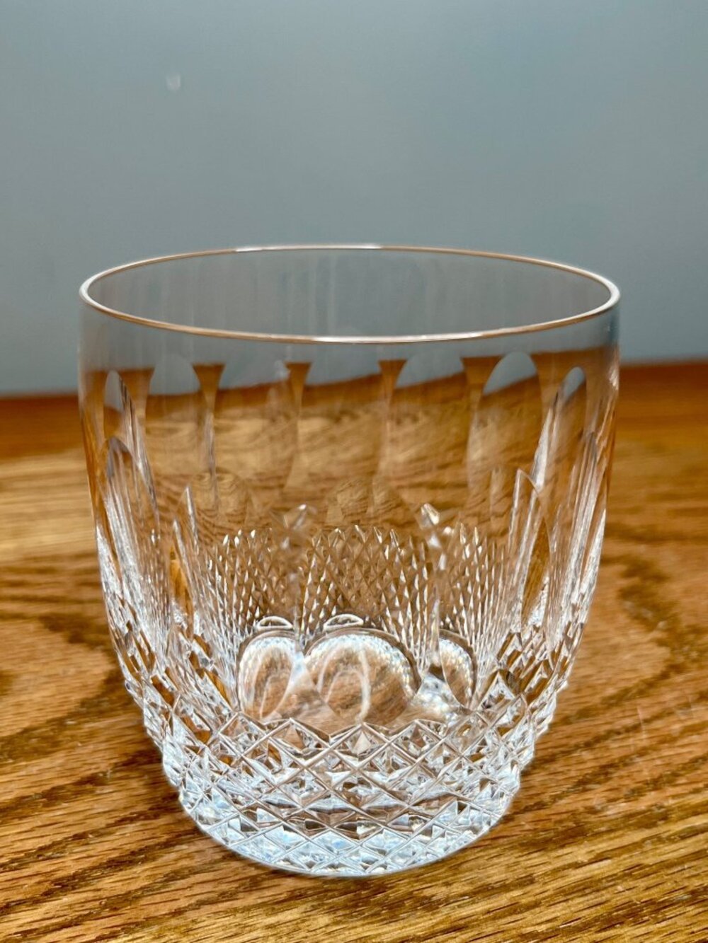 Vintage Waterford Crystal Old Fashioned Glass, Colleen Pattern